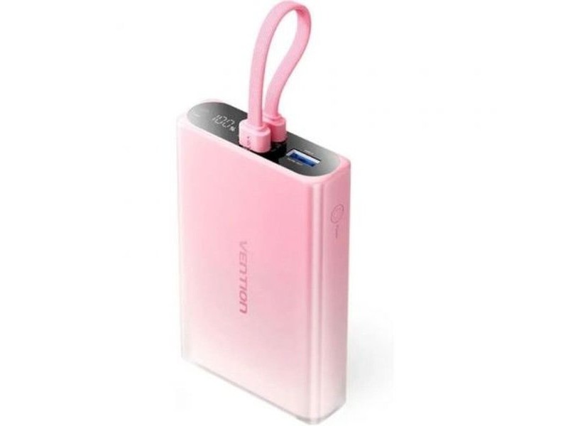 Powerbank Vention FHZP0 Розов 10000 mAh Powerbank Vention FHZP0 Розов 10000 mAh