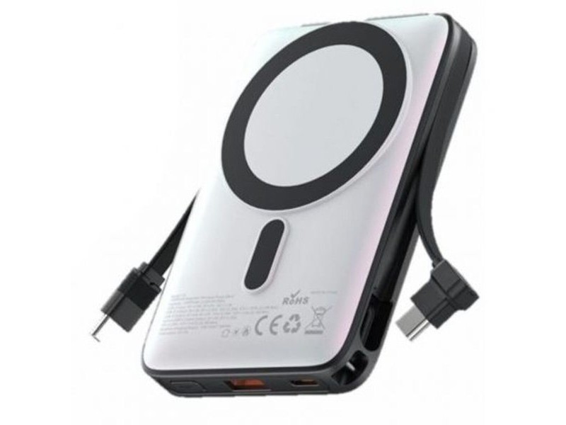 Powerbank Vention I16W0 Бял