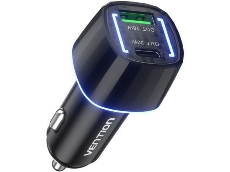Зарядно за кола Vention FFRB0 48 W
