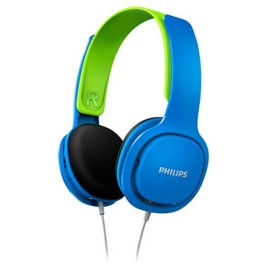Слушалки с лента за глава Philips SHK2000BL (3.5 mm) Син С кабел За деца