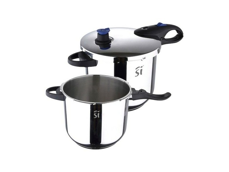 Комплект Тенджери Експрес San Ignacio Неръждаема стомана 4 L 5,5 L Ø 22 cm