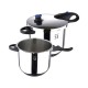 Комплект Тенджери Експрес San Ignacio Неръждаема стомана 4 L 5,5 L Ø 22 cm