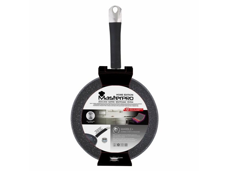 Тиган Masterpro BGMP-3281-BK Ø 24 cm Закален алуминиум
