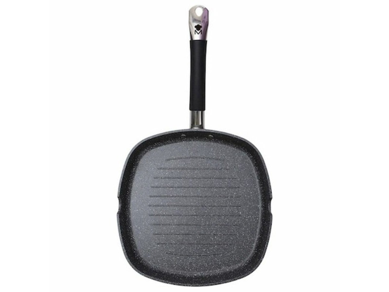 Шишче Masterpro BGMP-3287-BK Алуминий Закален алуминиум Ø 28 cm 28 x 28 x 4,5 cm (4 Части)