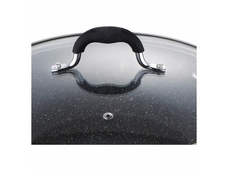 Уок Тиган Masterpro Сив Алуминий Закален алуминиум (Ø 28 cm)