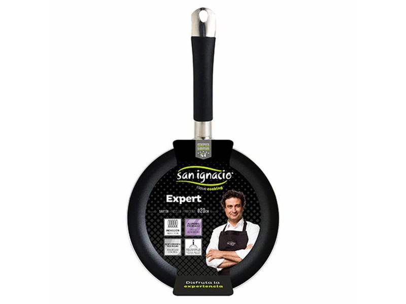 Тиган San Ignacio Expert sg9515 Черен Алуминий Ø 20 cm