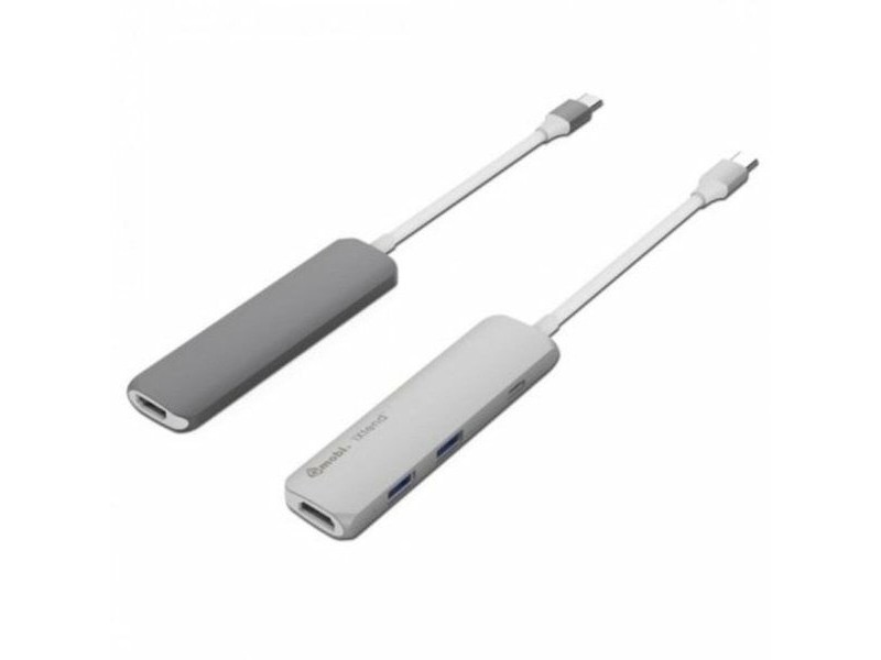 USB извод Silver HT 17123 Бял/Сив Тъмно сив USB извод Silver HT 17123 Бял/Сив Тъмно сив