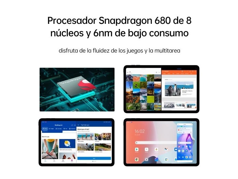 Таблет Oppo Pad Air Qualcomm Snapdragon 680 4 GB RAM 128 GB Сив