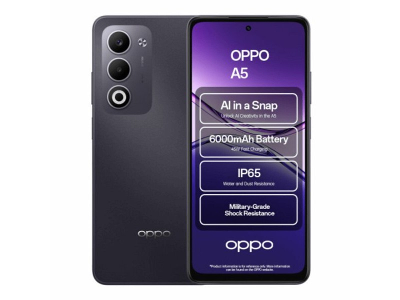 Смартфони Oppo A5 5G 4GB/128GB Octa Core 4 GB RAM 128 GB Лилав 6,67