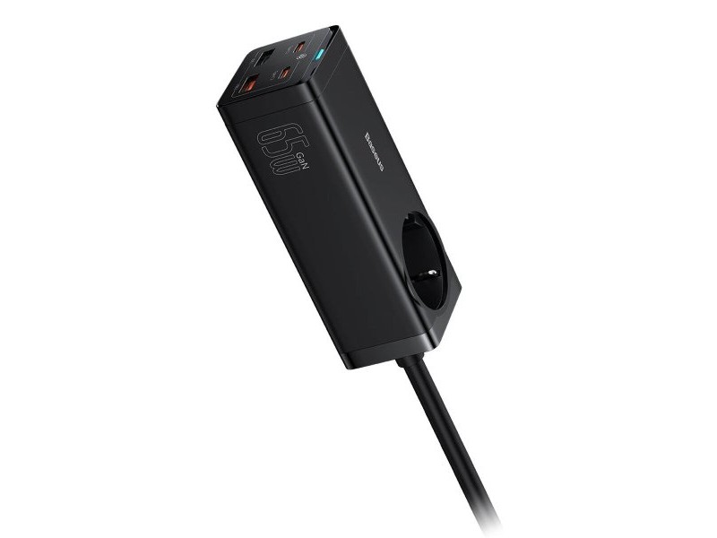 Зарядно за стена Baseus PSZM000901 Черен 65 W