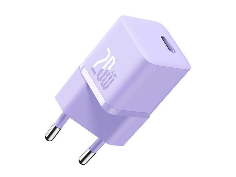 Зарядно за стена Baseus CCGN050105 Лилав 20 W
