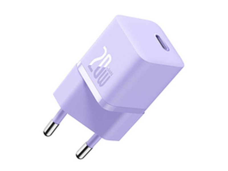 Зарядно за стена Baseus CCGN050105 Лилав 20 W
