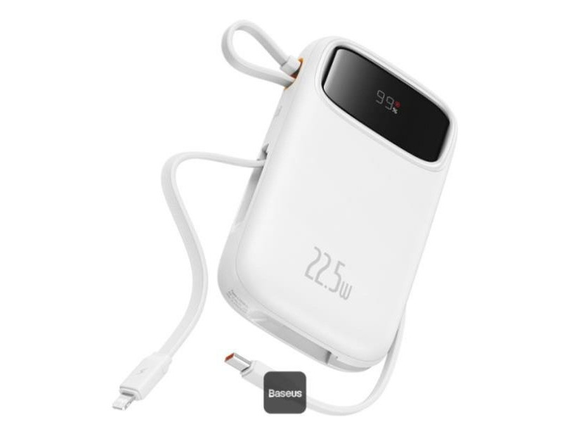 Powerbank Baseus P10055003223-00 Бял 10000 mAh