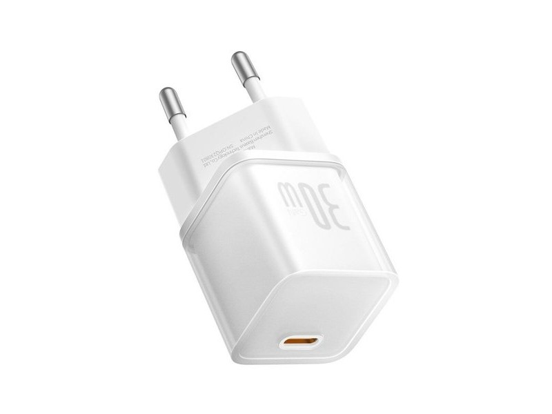 Зарядно за стена Baseus P10162504213-00 Бял 30 W
