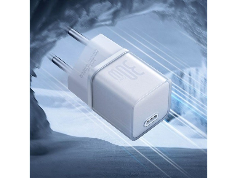 Зарядно за стена Baseus P10162504213-00 Бял 30 W