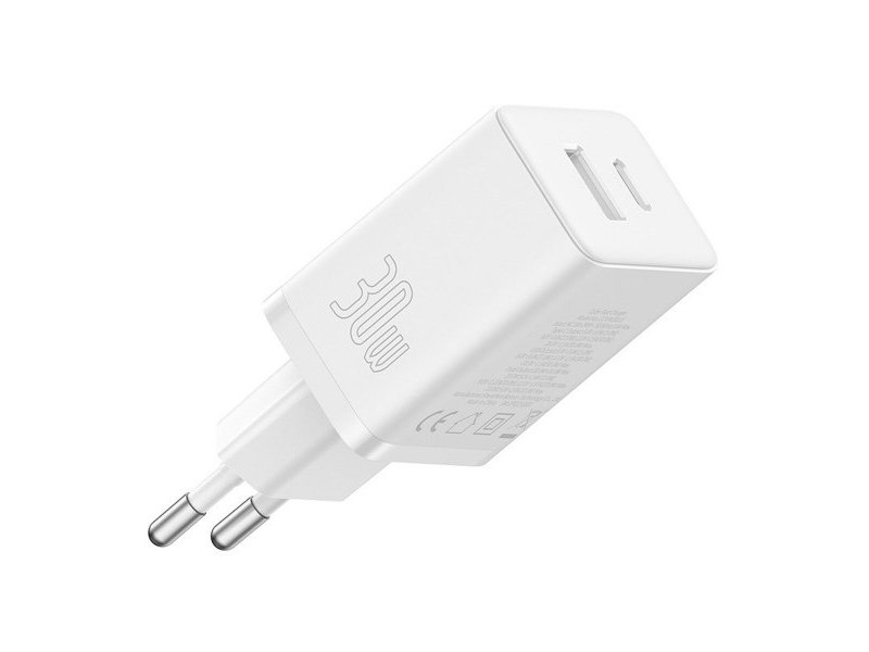 Зарядно за стена Baseus P10111404213-00 Бял 30 W