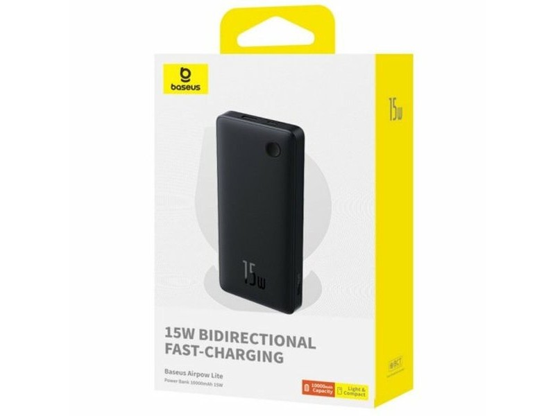 Батерия за лаптоп Baseus Черен 10000 mAh