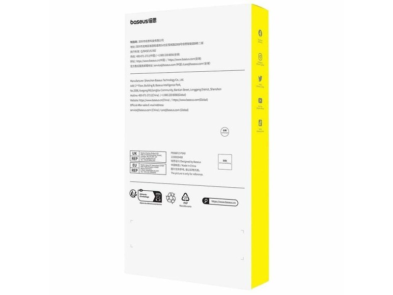 Калъф за мобилен телефон Baseus P60114408201-00 Прозрачен Калъф за мобилен телефон Baseus P60114408201-00 Прозрачен