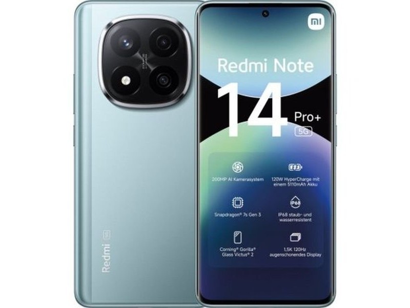 Смартфони Xiaomi NOTE14PP 5G 8-256 BL Octa Core 8 GB RAM 256 GB Син 6,67
