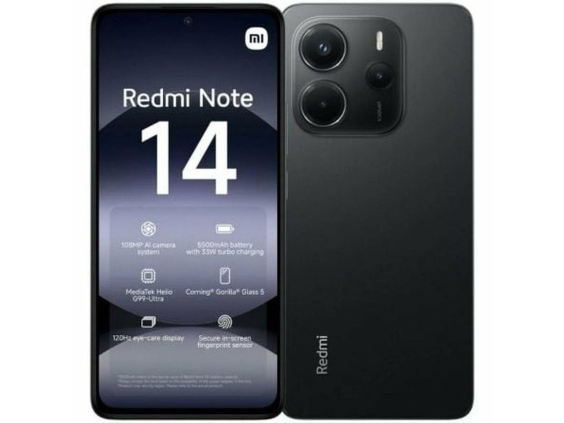 Смартфони Xiaomi MZB0IKVEU Octa Core 8 GB RAM 256 GB Черен 6,67