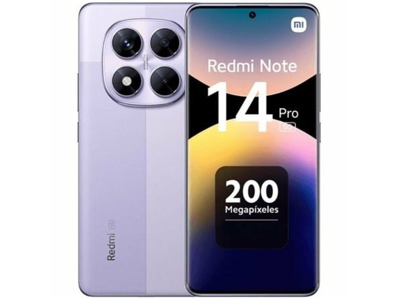 Смартфони Xiaomi NOTE14P 5G 8-256 PUR Octa Core 8 GB RAM 256 GB Лилав 6,67