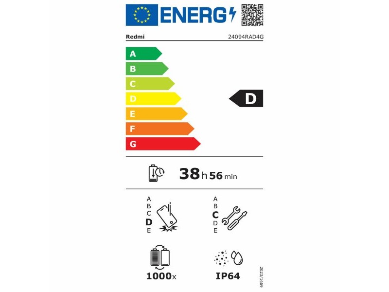 Смартфони Xiaomi 24094RAD4G 6,67