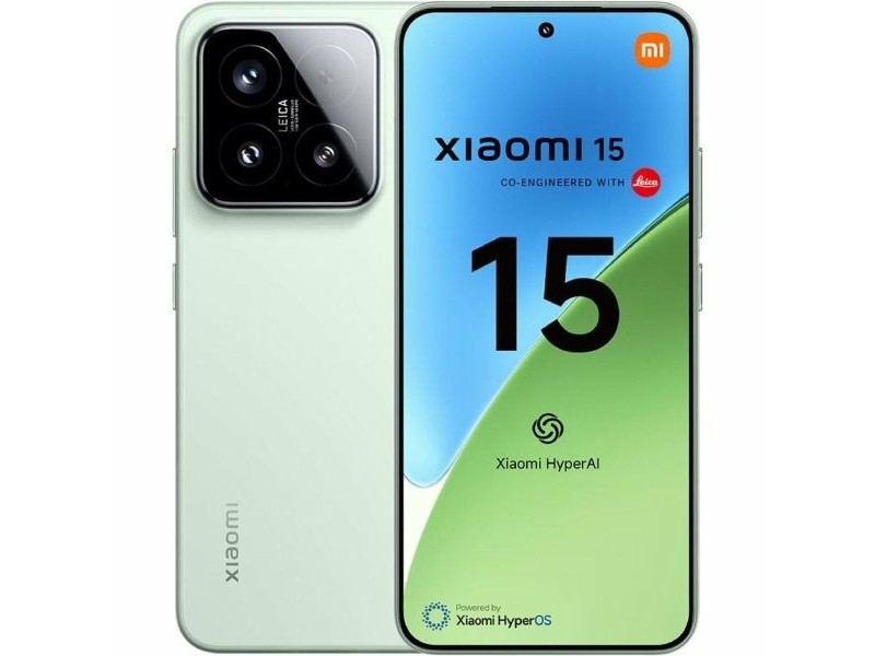 Смартфони Xiaomi Xiaomi 15 NFC Octa Core 12 GB RAM 512 GB Зелен 6,36
