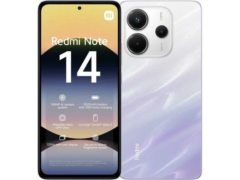 Смартфони Xiaomi MZB0J0LEU Octa Core 8 GB RAM 256 GB Лилав 6,67