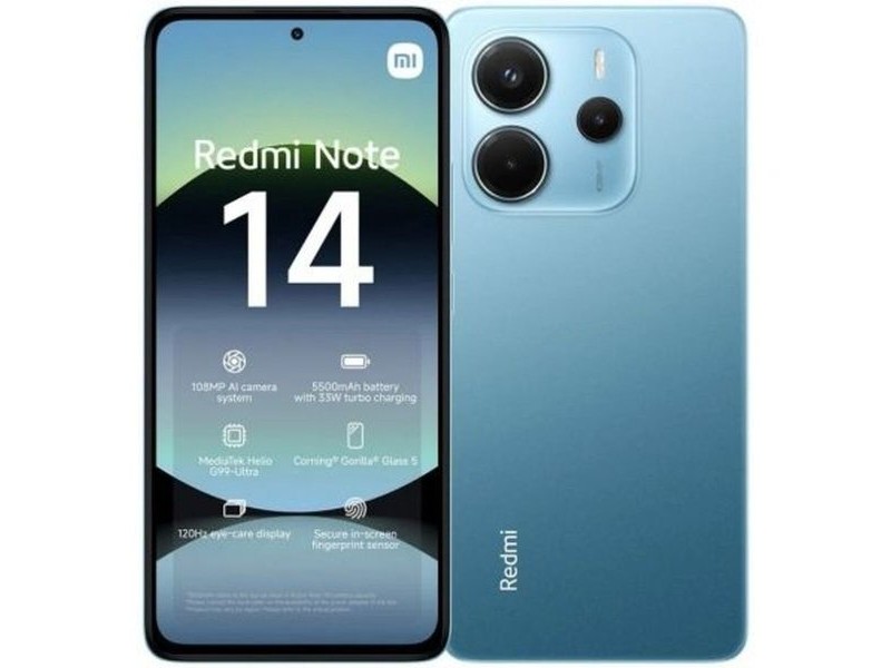 Смартфони Xiaomi MZB0J09EU Octa Core 6 GB RAM 128 GB Син 6,67