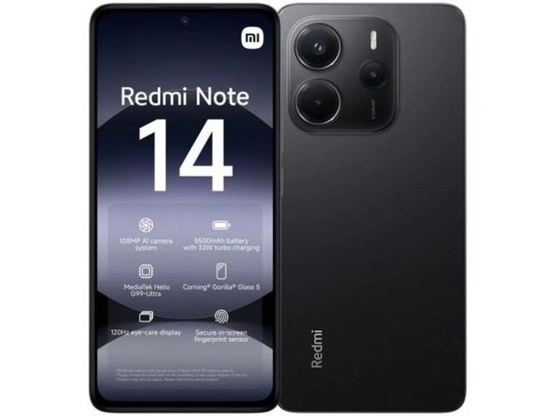 Смартфони Xiaomi MZB0J01EU Octa Core 6 GB RAM 128 GB Черен