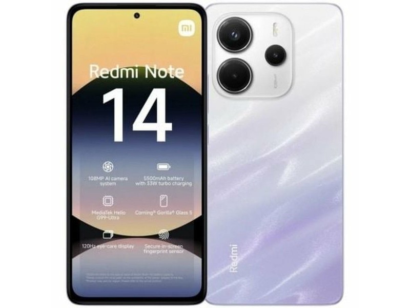 Смартфони Xiaomi MZB0IYIEU Octa Core 6 GB RAM 128 GB Лилав