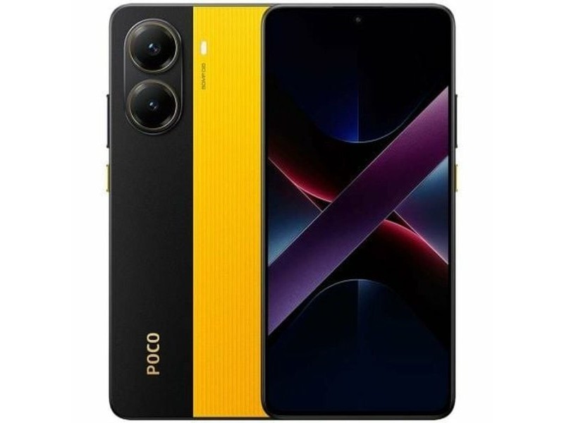 Смартфони Xiaomi XIA-SP POCO X7P 5G 8-256 YE Octa Core 8 GB RAM 256 GB Жълт Черен 6,67