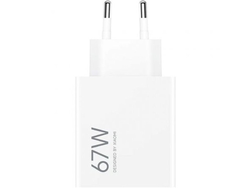 Зарядно за стена Xiaomi BHR07SKEU 67 W Бял