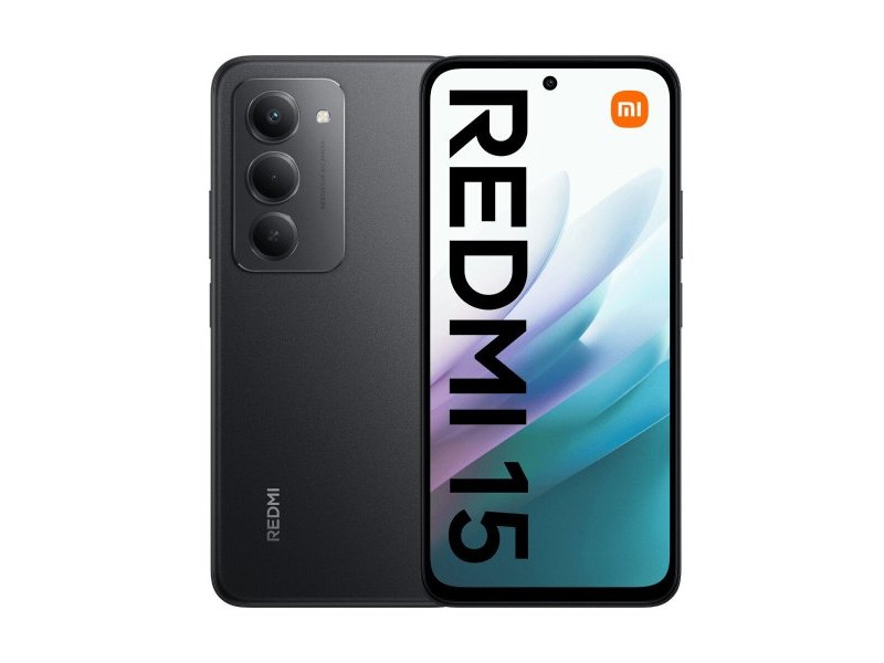 Смартфони Xiaomi Redmi 15 6 GB RAM 128 GB Midnight black