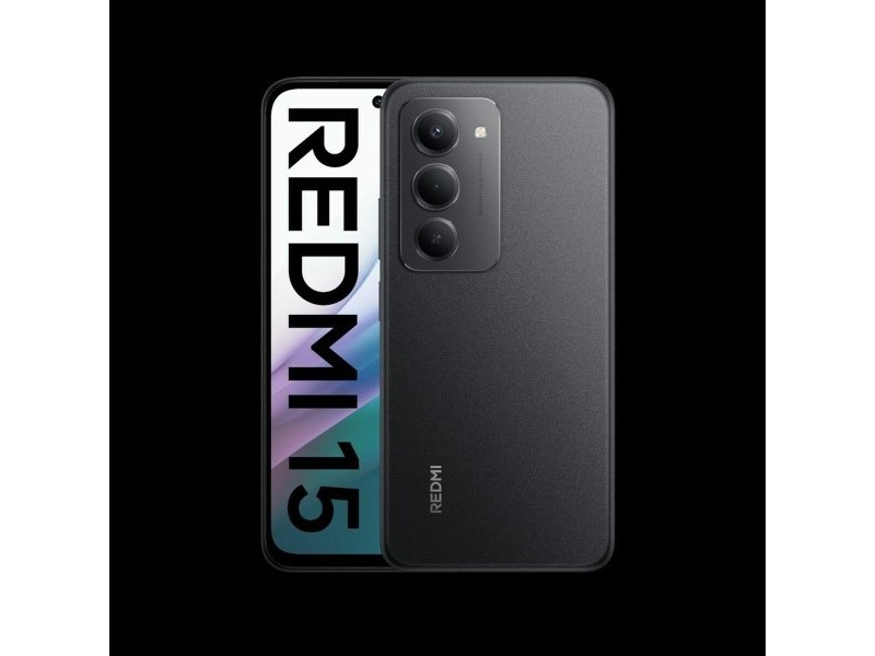 Смартфони Xiaomi Redmi 15 6 GB RAM 128 GB Midnight black