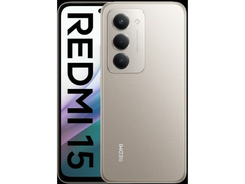 Смартфони Xiaomi Redmi 15 Octa Core 6 GB RAM 128 GB Сив 6,9