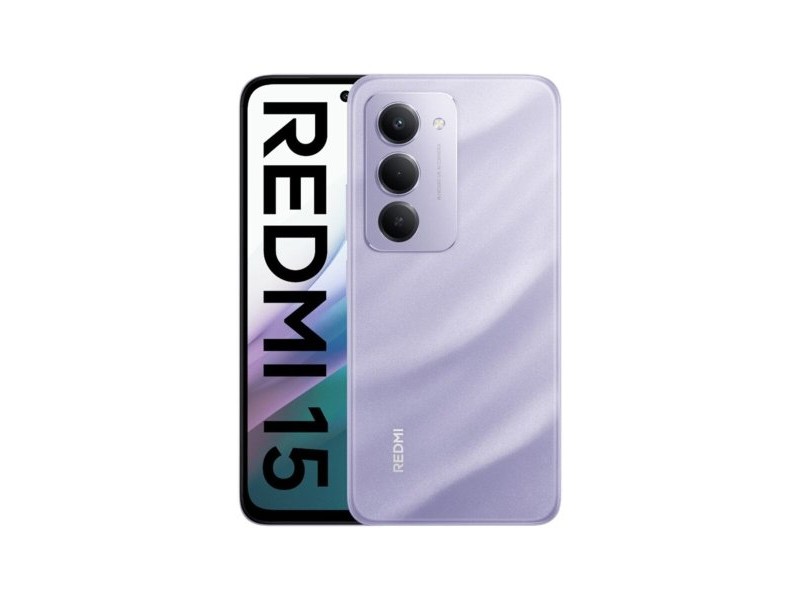 Смартфони Xiaomi Redmi 15 Octa Core 6 GB RAM 128 GB Лилав 6,9