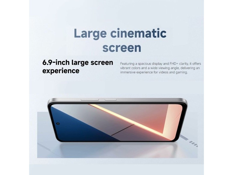 Смартфони Xiaomi POCO M7 8-256 SV Octa Core 8 GB RAM 256 GB Сребрист 6,9