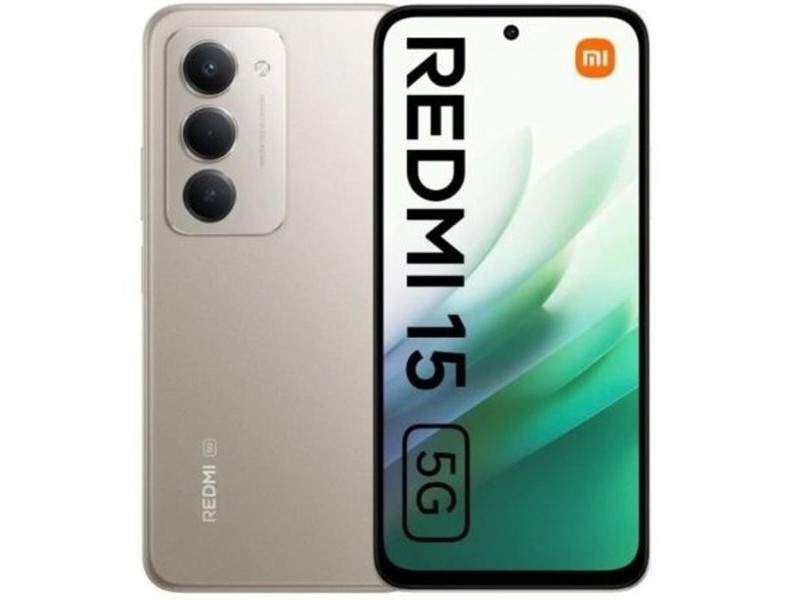 Смартфони Xiaomi REDMI 15 5G 4-128 GY Octa Core 4 GB RAM 128 GB Сив
