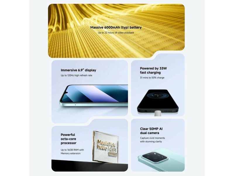 Смартфони Xiaomi MZB0LFYEU Octa Core 8 GB RAM 256 GB Черен 6,9