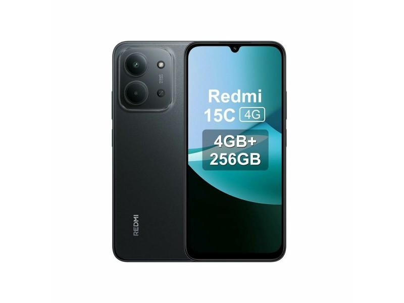 Смартфони Xiaomi REDMI 15C 4-256 BK Octa Core 4 GB RAM 256 GB Черен 6,9