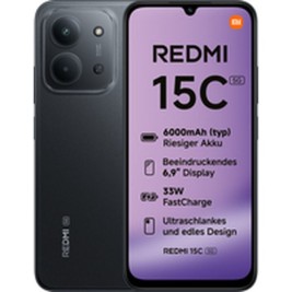 Смартфони Xiaomi Redmi 15C Octa Core 4 GB RAM 128 GB Черен 6,9