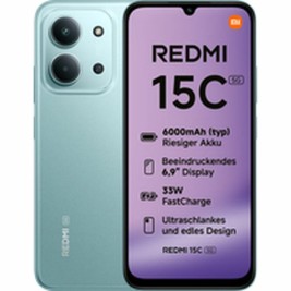 Смартфони Xiaomi Redmi 15C Octa Core 4 GB RAM 128 GB Зелен 6,9