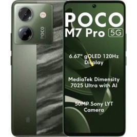 Смартфони Xiaomi POCO M7P 5G 12-512 GR Octa Core 12 GB RAM 512 GB Зелен 6,67