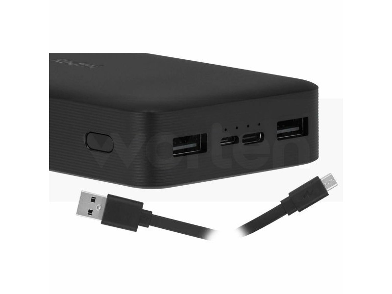Powerbank Xiaomi Redmi Fast Charge 18W Черен 20000 mAh