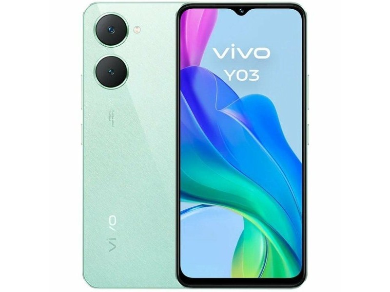 Смартфони Vivo Y03 Octa Core 4 GB RAM 128 GB Зелен