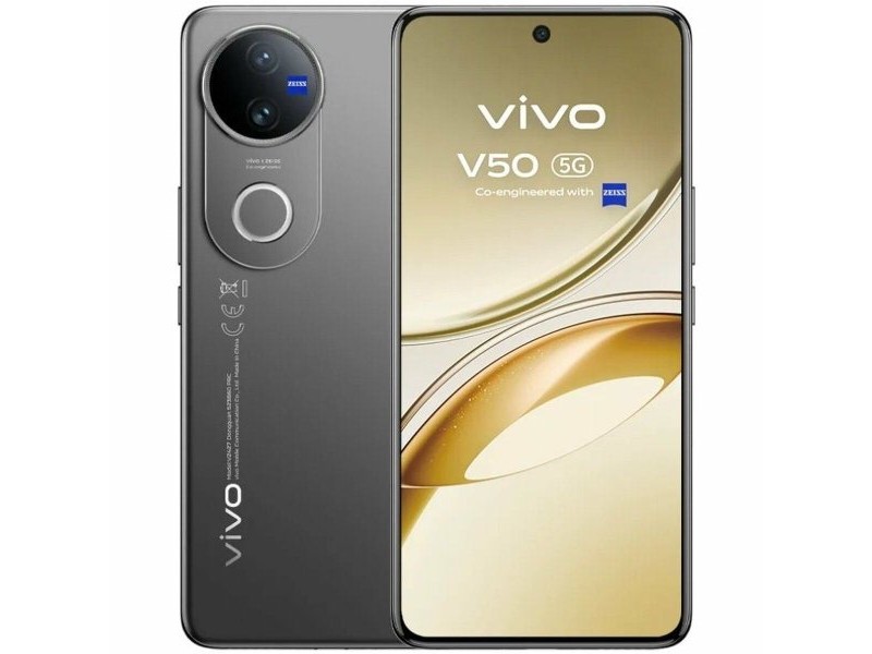 Смартфони Vivo V50 Octa Core 12 GB RAM 512 GB Черен