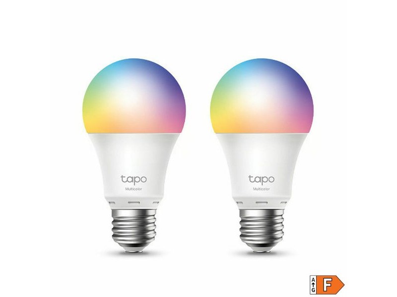 Смарт Крушка TP-Link Tapo L530E 8,7 W E27 Многоцветен 806 lm 2 броя