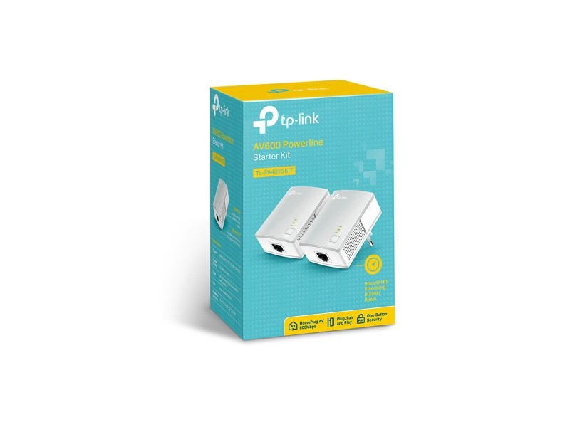 Безжичен усилвател TP-Link TL-PA4010KIT Бял (2 броя)