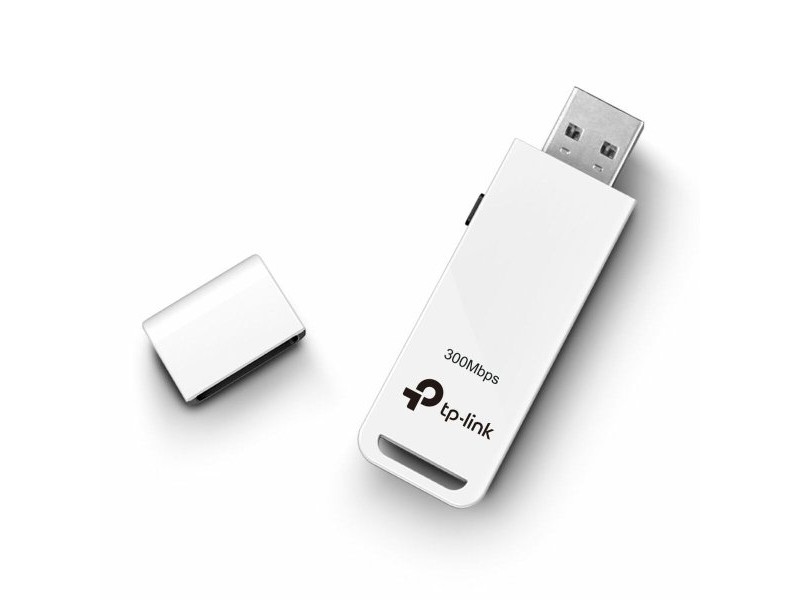 Мрежови адаптер TP-Link TL-WN821N 300 Mbit/s Бял